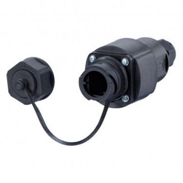 METZ CONNECT E-DAT Industry IP67 V1 field jack insert cable coupling, 1401115512KE