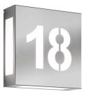 CMD outdoor wall light Aqua Legendo with house number negative 42/HN/N