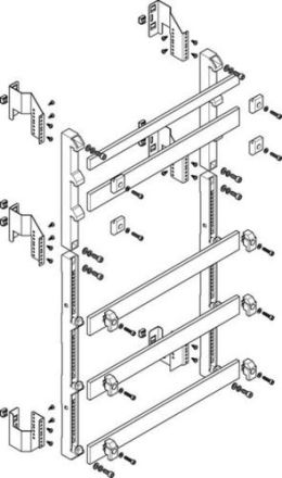 ABN deep 185mm with CU 50x10mm 5-pole 150mm busbar module (MTSC28985)