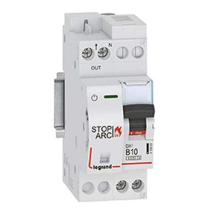 Legrand 415920 Fire protection switch DX3 AFDD LS B10 1P+NR 6KA