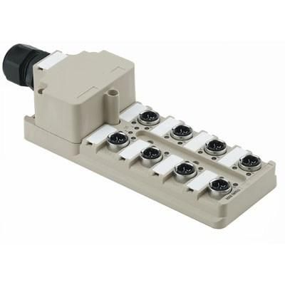 Weidmüller 1766800000 SAI-8-M 4P IDC without cable sensor/actuator distributor