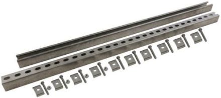 Dehn & Söhne 123052 C-mounting rails MSC MDH V4A L2000 MZ V2A