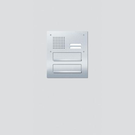 Siedle CL 411 BD2A 02 R Siedle Classic pass-through letterbox front audio in stainless steel