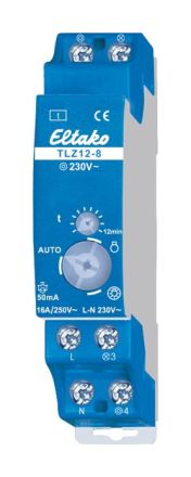 Eltako 23100934 Staircase light timer TLZ12-8 LED/ESL up to 100W 16A/250VAC