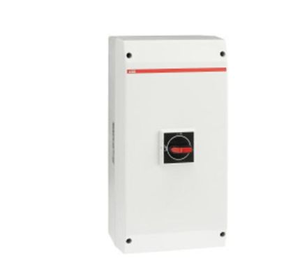 ABB Stotz-Kontakt OTP125B3U, switch disconnector in housing 3-pole 125A 690V with black handle, 1SCA022401R3270