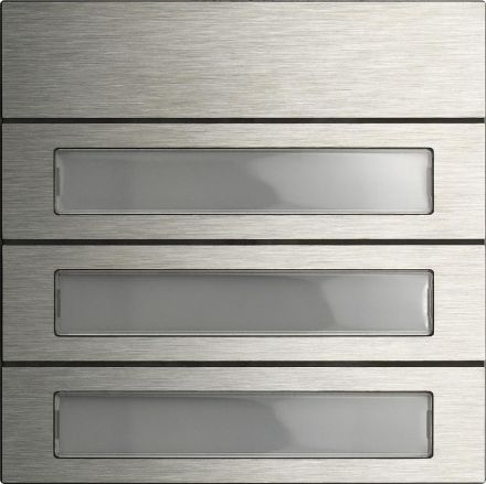 Gira 5533920 call button module 3f System 106 stainless steel