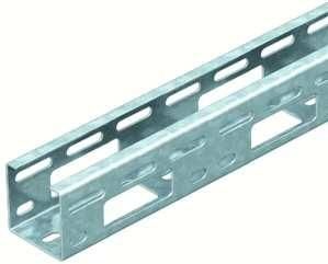 OBO Bettermann LTS50F 50x50x6000 luminaire support rail, 6075005
