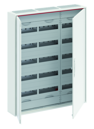 ABB Striebel & John CA36R small distribution board surface-mounted, 3FB, 6-row, 2CPX052242R9999