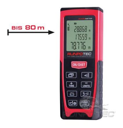 Runpotec 10108 Laser distance measuring device RUNPOMETER RM80