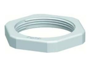 OBO Bettermann 116 PG42 light grey lock nut, 2043424