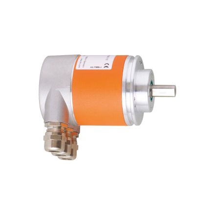ifm electronic RM7012 Multiturn CANopen interface clamp-on solid shaft encoder