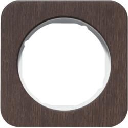 Berker 10112359 frame oak wood/polar white glossy Berker R.1