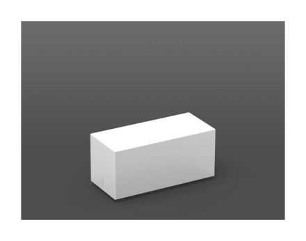 RZB 08-1612.022 Rectangle 267x118x120 with spigot replacement cover