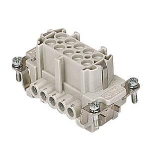 Ilme CNEF10T socket insert size 57.27 10P+PE silver screw.
