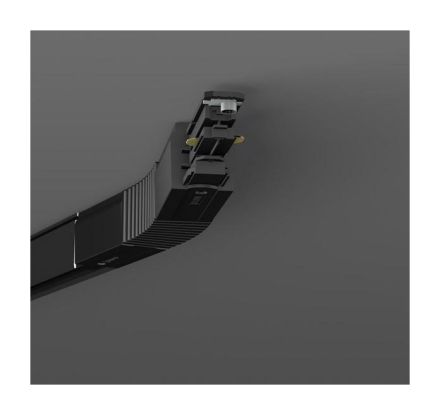 RZB 701109.003 3-phase DALI black flex connector