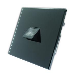 Issendorff 30243 LCN-GFPSB in GT design black fingerprint sensor