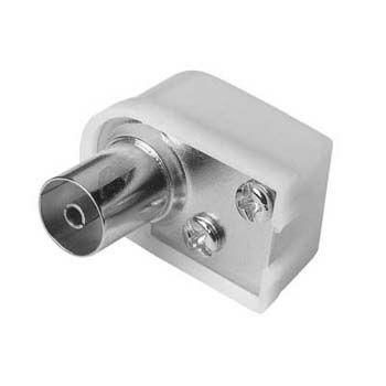 Hama coaxial angle coupling, screwable