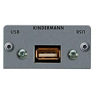 Kindermann 7444000922 USB 2.0 3m connection panel