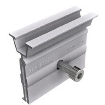 Schletter Solar 112001-105 Pro503 for standing seam roof sheet metal seam clamp