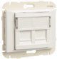 EFAPEL COV RING W/DOUB SUPPORT F/RJ45 CONNECT IVORY