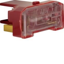 Berker 167603 glow unit with N-terminal red module inserts