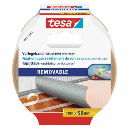 TESA 55731-00011-11 laying tape, 10mx50mm, residue-free removal