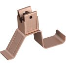 Pröpster 111 434 Cu D:8mm Type A for interlocking tiles wide fold roof pipe support