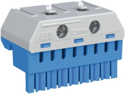 ABB Striebel & John ZK82B N-terminal block 8x4+2x25qmm quick plug-in terminal, 2CPX062752R9999