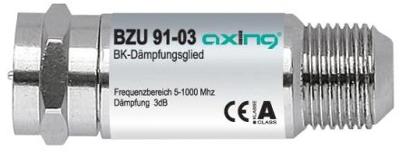 Axing BZU09103 BK attenuator 3dB
