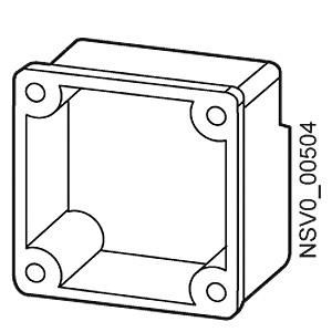 Siemens BVP:203257 Adapter housing BVP: 203257