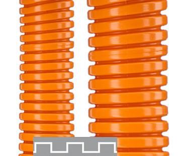 Flexa 10236209016 ROHRflex PA12 AD21,2 16,5x21,2mm orange solid plastic corrugated hose