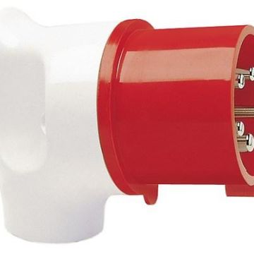 Walther 216306RW 220/240V 3-pin 16A CEE angle plug