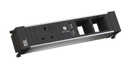 Bachmann 916.0516 1xUK 1xUSB Charger 2xABD Power 0.2mGST18