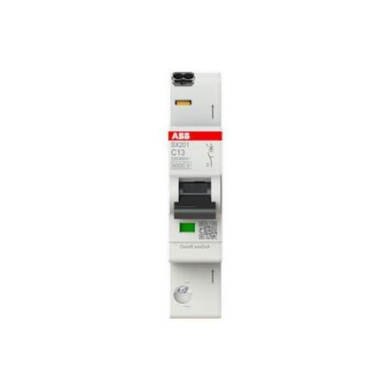 ABB Stotz-Kontakt 2CDS251003R0134 SX201-C13 Flexline C-Char.6kA 13A 1P circuit breaker