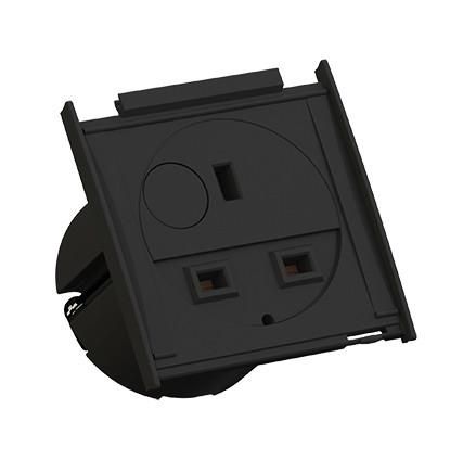Bachmann 927.406 power strip 1f aluminum 2m 90° IP20