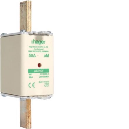 Hager LNH1050M6A NH fuse link NH1 aM 690V 50A K-detector