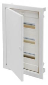 Gewiss GW40161N KVH 12 (1X12) TE with door + N/PE terminal block small distribution board