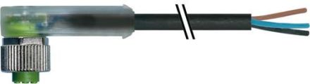 Murrelektronik 7000-12381-6331000 . LED PUR 3x0.34 black UL/CSA+drag chain 10m round connector