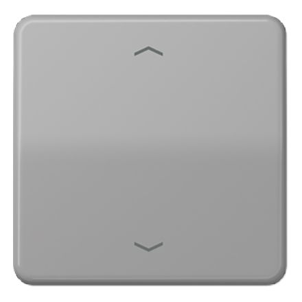 JUNG CD101PGR KNX rocker with arrow symbols F10 CD series | 1-way | grey