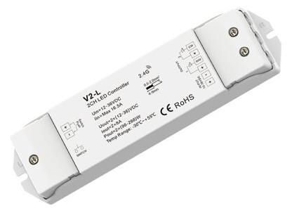 Dotlux 5282 LED for two-colour LED strips radio dimmer
