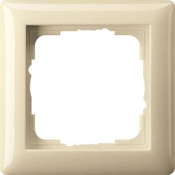 Gira 021101 1-gang cover frame Standard 55 cream white