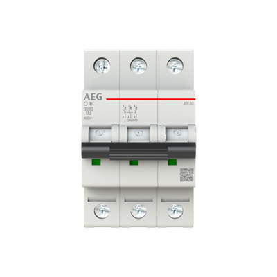 Busch-Jaeger 2CDS253088R0064 Elfaplus 6kA C-6A 3P circuit breaker