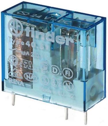 Finder 40.51.7.024.0000 PCB relay