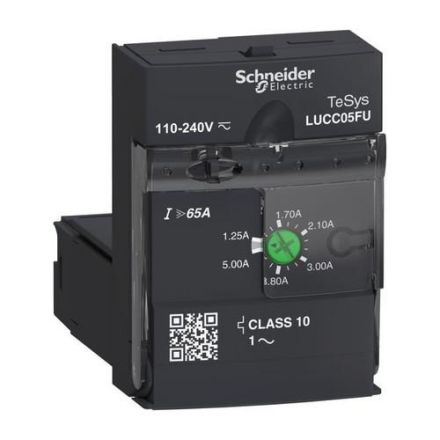Schneider Electric LUCC05FU Class 10 1.25-5A 110-220V DC/AC Control Unit