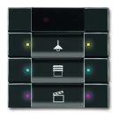 BUSCH-JAEGER 6129/01-81 KNX pushbutton sensor IR | anthracite