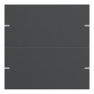 GIRA 5022928 rocker set for touch sensor 4 | 2-way | anthracite