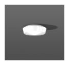 RZB 10138.002.1 2x9.1W 3000K D300 H115 DKN white LED wall / ceiling light