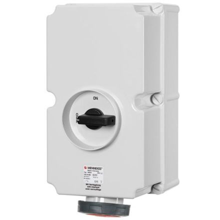 Mennekes 5692AG DUO 125A 5-pole 6h 400V IP67 HW/VN wall socket