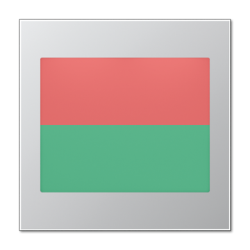 Jung AL2539-2LEDRG LED light signal traffic light function, red and green, LS series, aluminum