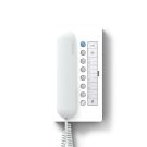 Siedle HTC 811-0 WH/W Comfort in-house telephone in high-gloss white/white